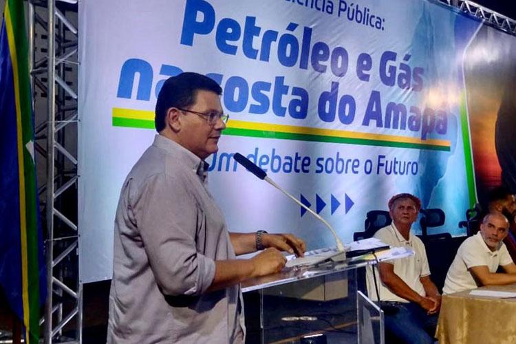 “Amapá tem potencial para ser um dos maiores produtores de petróleo e gás do Brasil”, afirma Josiel Alcolumbre, na Audiência Pública