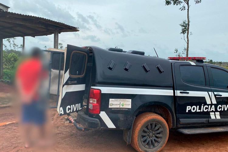 Indivíduo preso em flagrante por tentativa de homicídio em Amapá (AP)