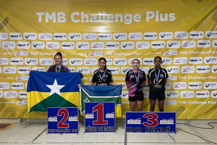 Amapá conquista 31 medalhas no TMB Challenge Plus de tênis de mesa