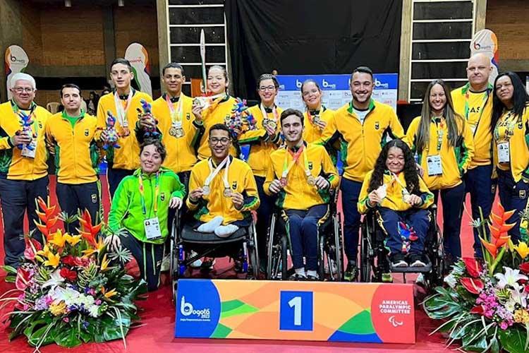 Brasil garante mais três ouros e encerra participação nos Jogos Parapan-Americanos de Jovens com 14 medalhas no tênis de mesa